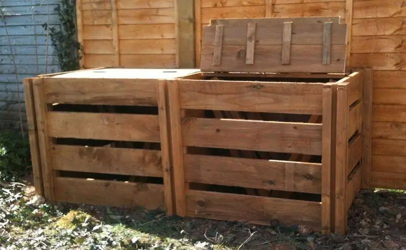 1200 Litre Blackdown Range Double Slotted Wooden Composter With Lids 3 1200 Litre Blackdown Range Double Slotted Wooden Composter With Lids