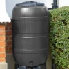 Strata 120L Standard Barrel Water Butt Black 1 Strata 120L Standard Barrel Water Butt Black -EcoGrow Store 120l water butt jpg