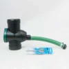 3P Universal Filter Collector Rain Space Diverter - Black -EcoGrow Store 2000840u black constructed jpg