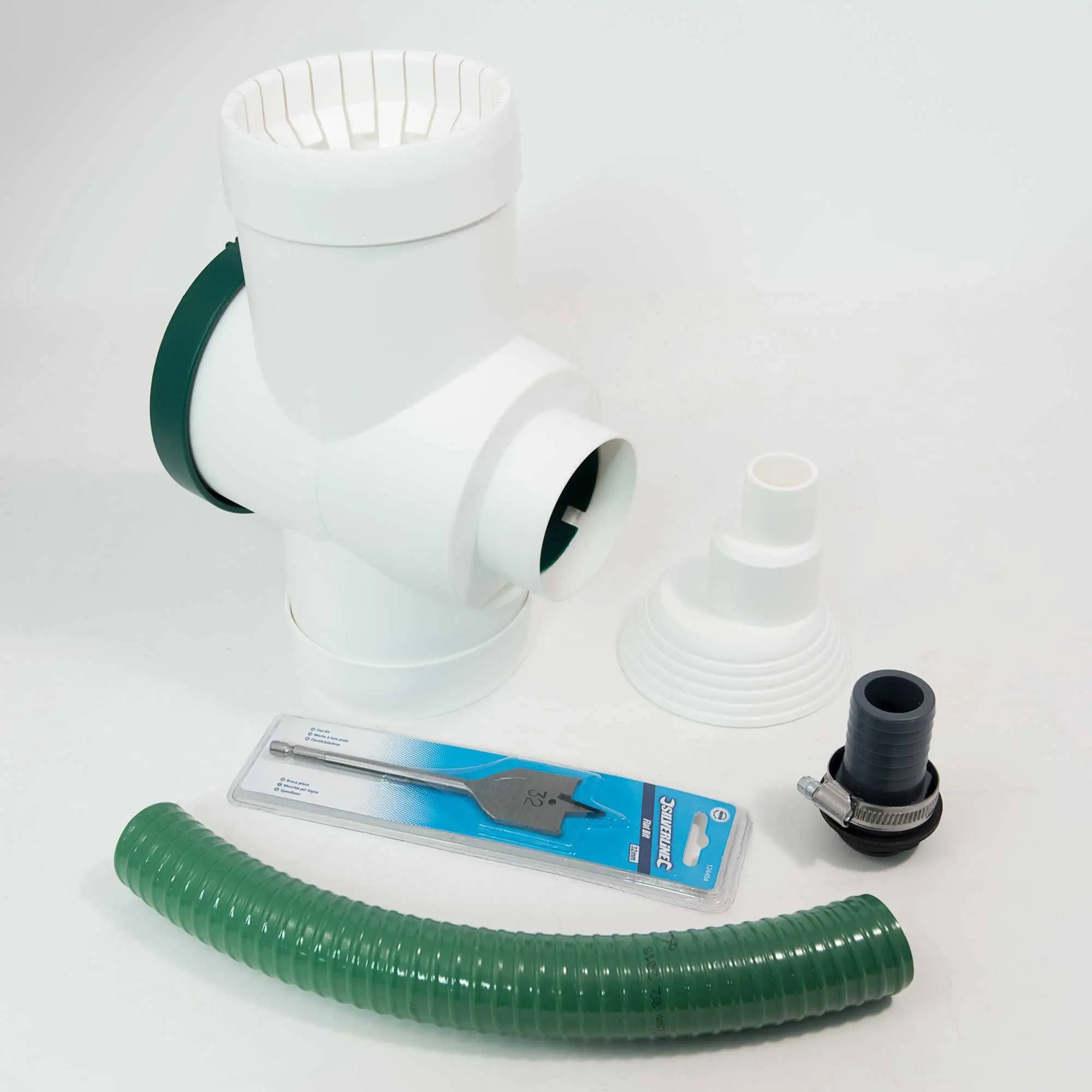 3P Universal Filter Collector Rain Diverter - White 4 3P Universal Filter Collector Rain Diverter - White - Image 2