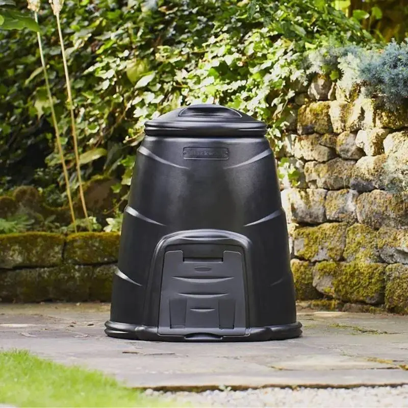 220L Black Compost Bin 4 220L Black Compost Bin - Image 2