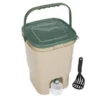 23L Single Square Bokashi Compost Bin Kit With 1kg Bokashi Bran 1 23L Single Square Bokashi Compost Bin Kit With 1kg Bokashi Bran -EcoGrow Store 23l single square bokashi compost bin and kit 1 1 jpg