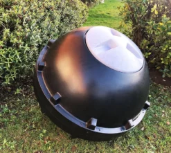 315L CompoSphere Rollable Tumbler Composter Black