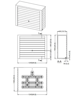 350L Woody Wall Tank - Light Brown -EcoGrow Store 3 4593 and 4 350l woody wall 1 png