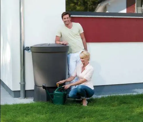 Grey 300L Lanzarote Water Butt With Stand 7 Grey 300L Lanzarote Water Butt With Stand - Image 5