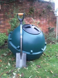 315L CompoSphere Rollable Tumbler Composter Green 7 315L CompoSphere Rollable Tumbler Composter Green -EcoGrow Store 315l composphere rollable tumbler composter 1 jpg