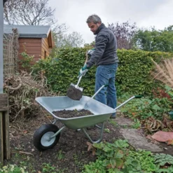 Draper 65L Galvanised Wheelbarrow -EcoGrow Store 31619 gwbiu2 56183 jpg