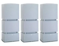 2400L 3P Technik Rain Tank System - Granite