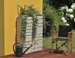 300L Maurano Stone Effect Water Butt - Sandstone