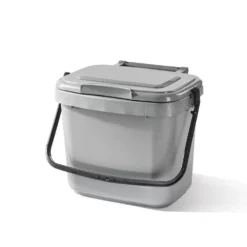 5ltr Silver Grey Kitchen Caddy