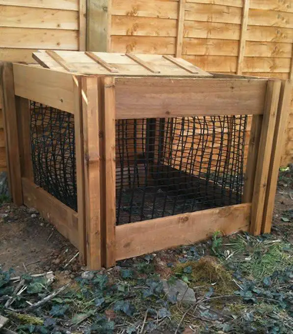 600 Litre Blackdown Range Single Leaf Mould Wooden Composter With Lid 3 600 Litre Blackdown Range Single Leaf Mould Wooden Composter With Lid