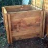 600 Litre Blackdown Range Single Standard Wooden Composter -EcoGrow Store 600 blackdown range single standard wooden composter 1 jpg