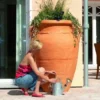 600L Antique Amphora Water Butt - Terracotta Effect 2 600L Antique Amphora Water Butt - Terracotta Effect -EcoGrow Store 600l antique amphora water butt 4 2 jpg