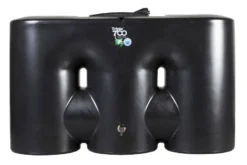 700L TRIPLO Polytank Water Tank - Black