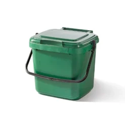 Recycled Plastic 7ltr Green Kitchen Caddy 5 Recycled Plastic 7ltr Green Kitchen Caddy -EcoGrow Store 7lt jpg