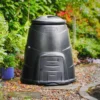 220L Black Compost Bin 1 220L Black Compost Bin -EcoGrow Store blackwallcomposter220litreblack2 680x crop center jpg
