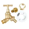 1/2" Brass Tap Kit With 1" BSP Adapter -EcoGrow Store brass tap kit 1 1 jpg