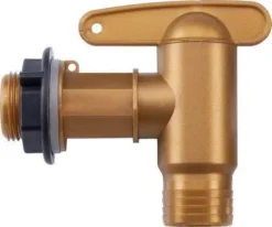 Replacement Tap For Toscana/Lanzarote/Siena Water Butt - Brass Finish