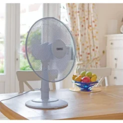 Draper Tools 230V Desk Fan, 16"/400mm, 45W