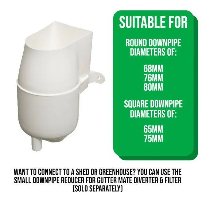 Gutter Mate Diverter & Filter In Grey 6 Gutter Mate Diverter & Filter In Grey - Image 4