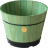 Build A Barrel By VegTrug, Small 37cm - Sage Green (FSC 100%) -EcoGrow Store green removebg preview png