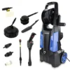Hyundai 1900W 2100psi 145bar Electric Pressure Washer With 6.5L/Min Flow Rate | HYW1900E -EcoGrow Store hyw1900e thumbnail 2 63034 jpg