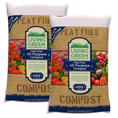 Pack Of 2 Living Green 40L Organic Peat Free Compost 3 Pack Of 2 Living Green 40L Organic Peat Free Compost