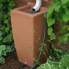 Algreen 185L Madison Rain Barrel In Terracotta Effect -EcoGrow Store madison rainbarrel terracottal jpg