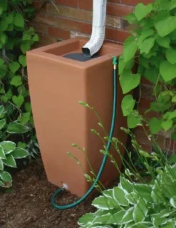 Front Page 10 Algreen 185L Madison Rain Barrel In Terracotta Effect