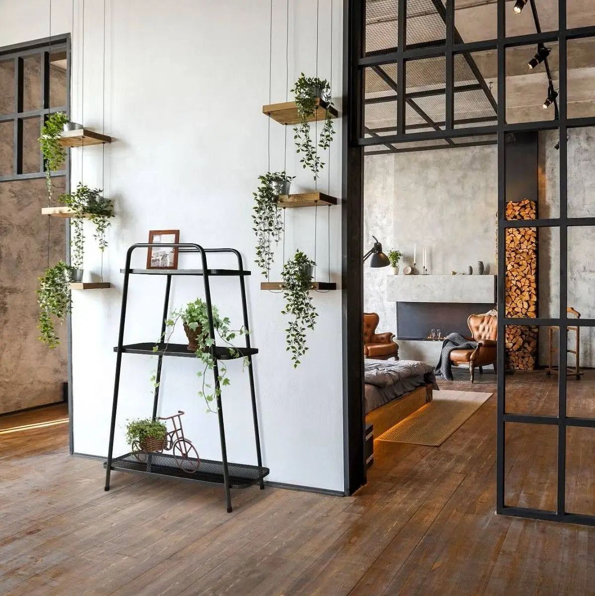 Modern Plant Stand 3 Shelf 2 Modern Plant Stand 3 Shelf