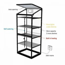 Sprout S10 4 Season Self Watering Mini Greenhouse