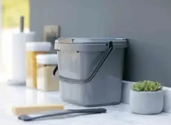 Recycled Plastic 7ltr Silver Grey Kitchen Caddy -EcoGrow Store screenshot 2023 01 06 125214 png
