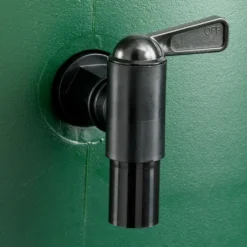 Black Fast Flow Water Butt Tap