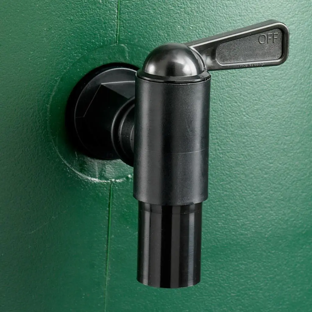 Black Fast Flow Water Butt Tap 3 Black Fast Flow Water Butt Tap