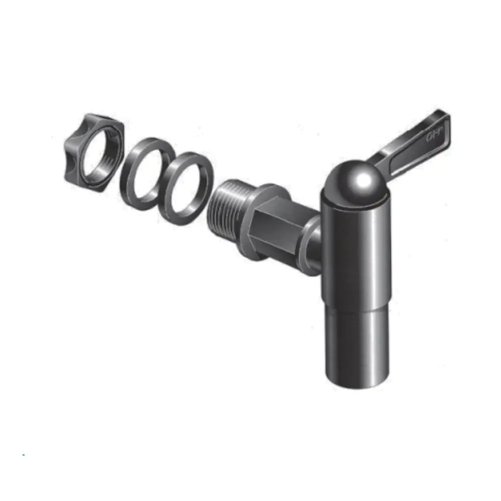 Black Fast Flow Water Butt Tap 4 Black Fast Flow Water Butt Tap - Image 2