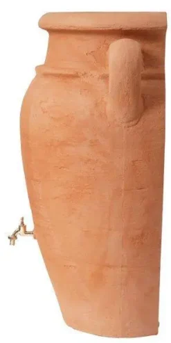 260L Antique WALL Amphora Water Butt - Terracotta Effect