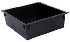 Tiger Wormery Tray In Black