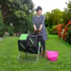 Gardening Naturally Dual Tumbling Composter 2 X 70L Cells -EcoGrow Store tumble composter friday png