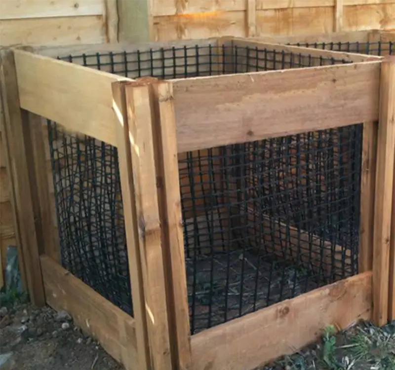 400 Litre Blackdown Range Single Leaf Mould Wooden Composter Extra Module 3 400 Litre Blackdown Range Single Leaf Mould Wooden Composter Extra Module