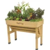 VegTrug WallHugger Small - Natural (FSC 100%) 1 VegTrug WallHugger Small - Natural (FSC 100%) -EcoGrow Store wallhugger 1m planted jpg