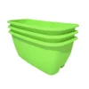 Rainwater Terrace 3 Pack Planter Kit - Bright Green (3 Planters & 3 Capillary Mats) -EcoGrow Store yqep11v0 jpeg